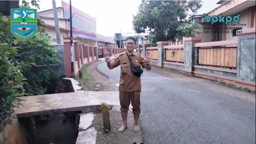 Survey Lapangan Batas Tanah Milik Pemerintah Kota Banjar untuk dibangun Sekolah Rakyat